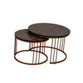 Nested Marble Top Center Table Set Proffice furniture